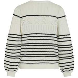 Vila Sasina Pointelle Knit Top